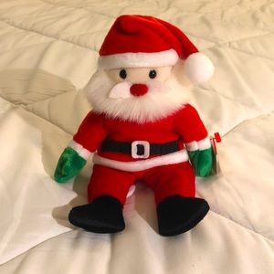 “Santa” TY Beanie Baby, Red Santa, Vintage Collectible, #4 out of 4